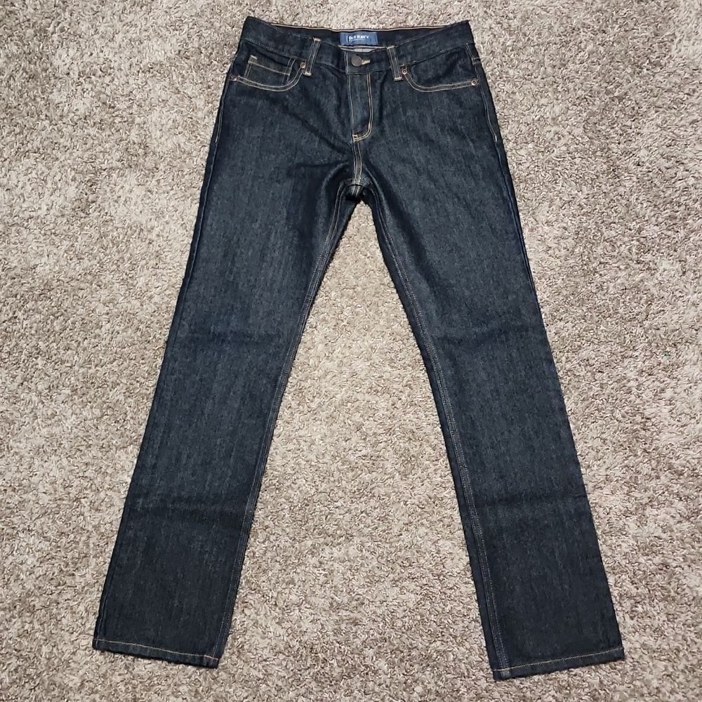 OLD NAVY Jeans boys size 18 R Didley Bootcut Adjustable Waist
